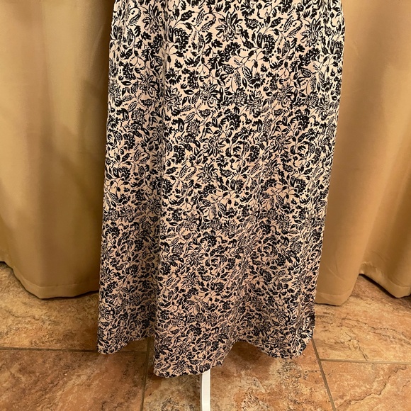 NEW! Pact Fit & Flare Paisley Blossoms Scoop Midi Dress Size Small NWT! - Picture 4 of 12